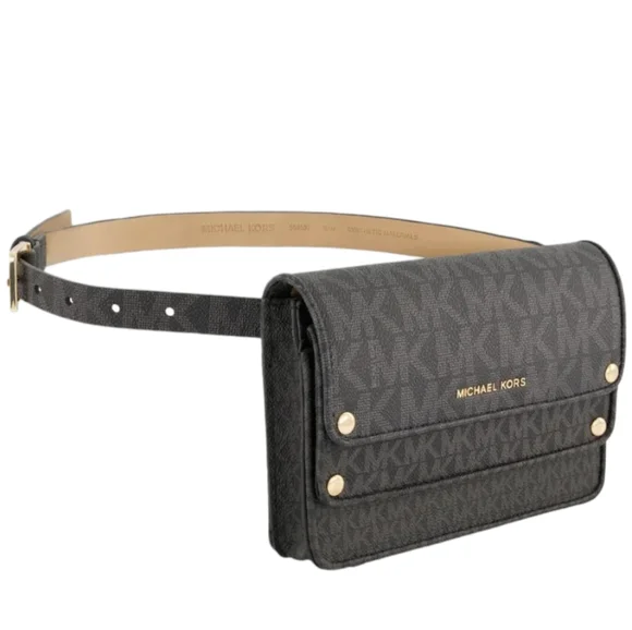 Michael Kors Belt bag NWT MK-MICHAEL KORS Wristlet belt bag NWT! 100% Authentic Brown  main image 4